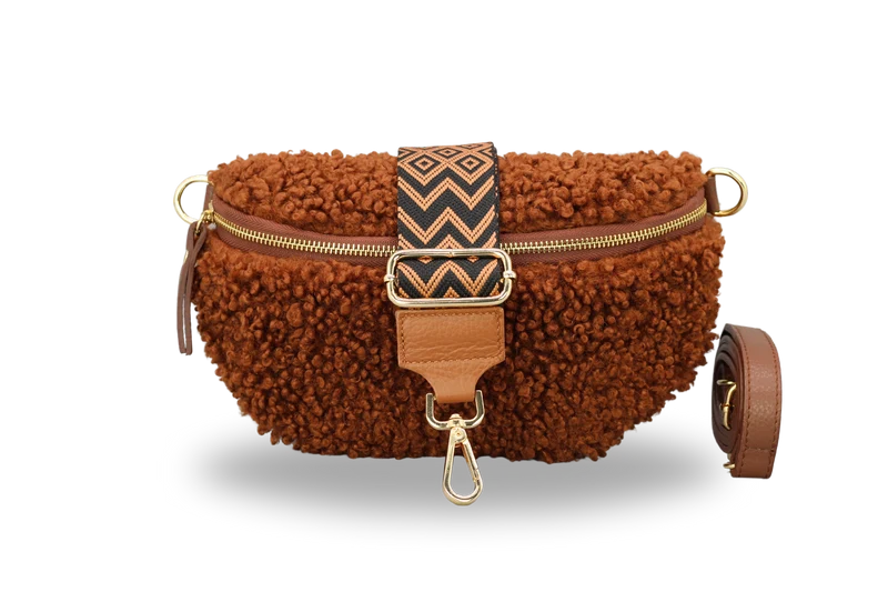 Teddy - Medium Cognac Braun (Gold)