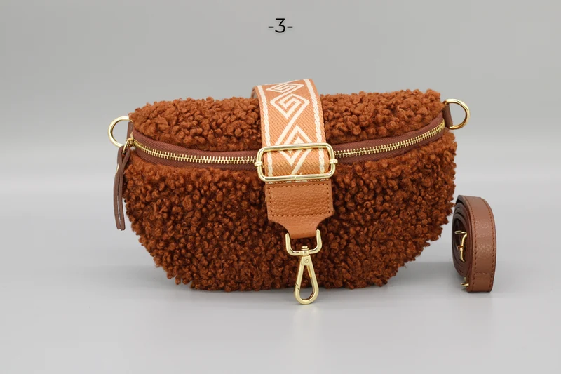 Teddy - Medium Cognac Braun (Gold)