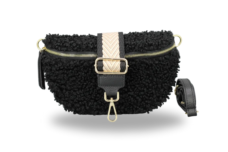Teddy - Medium Schwarz (Gold)