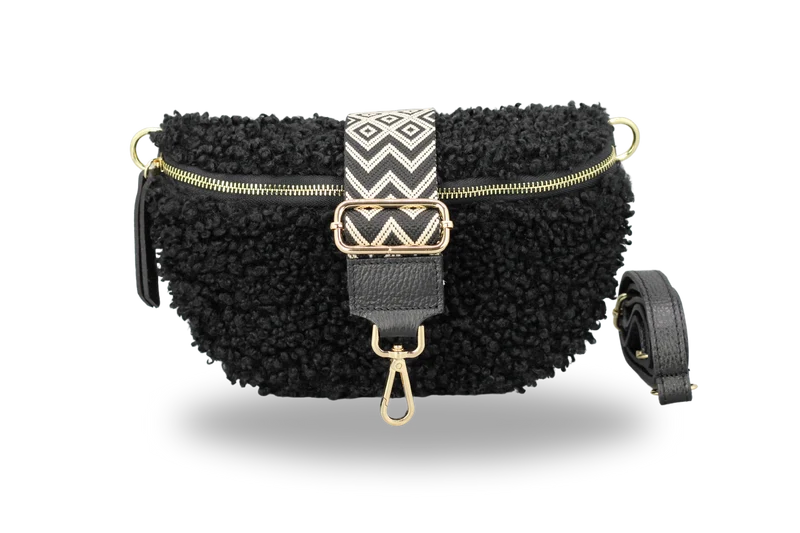 Teddy - Medium Schwarz (Gold)