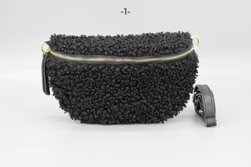 Teddy - Medium Schwarz (Gold)