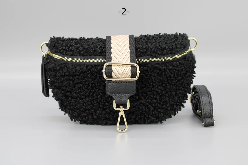 Teddy - Medium Schwarz (Gold)
