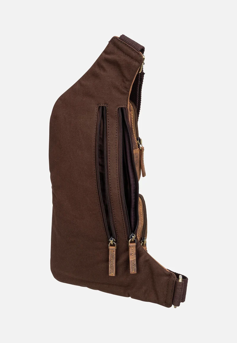 Vintage 1543 Bodybag Sattelbraun - Sling Bag