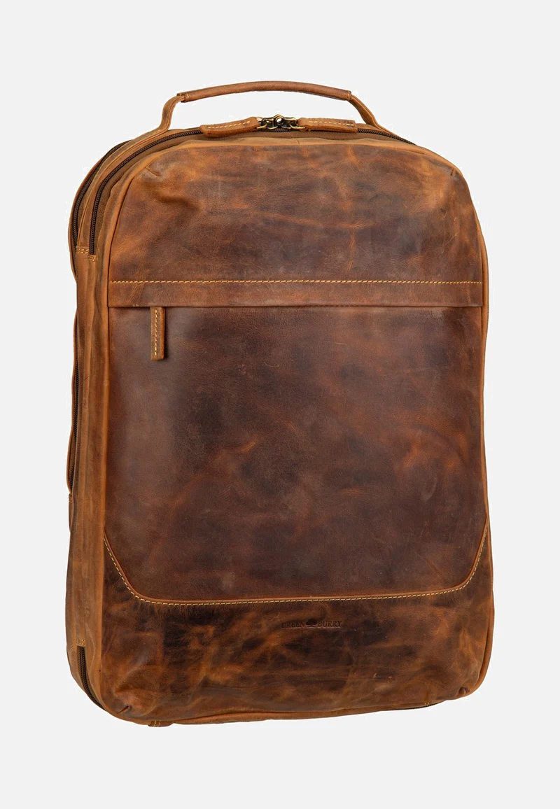 Vintage Overnighter XL Sattelbraun - Rucksack
