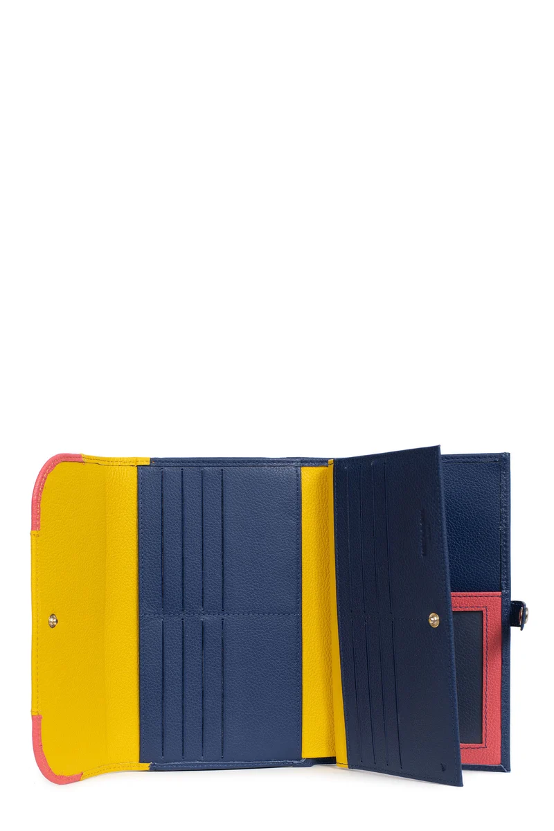 Compagnon de voyage - 2 volets - Stop RFID - Cuir