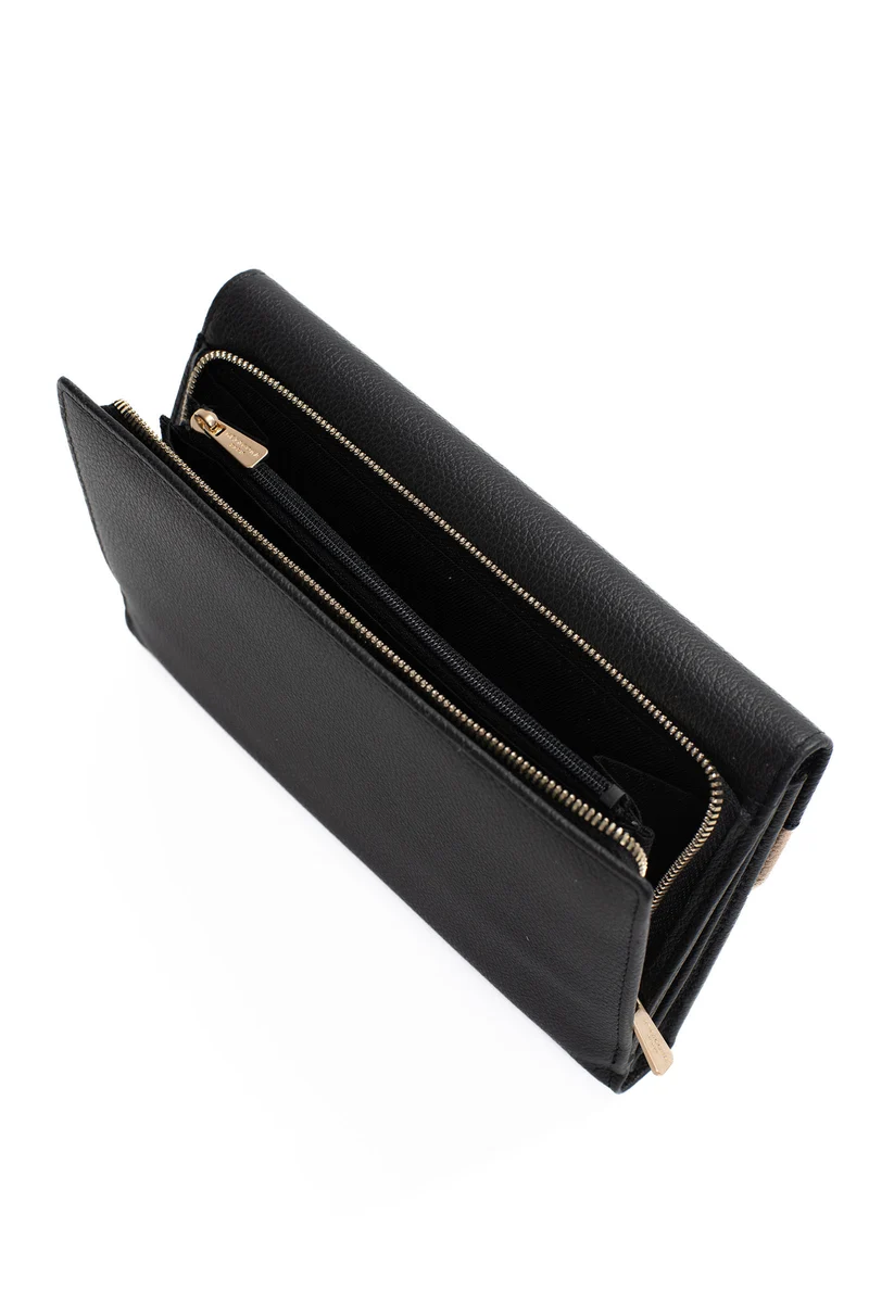 Compagnon de voyage - 2 volets - Stop RFID - Cuir