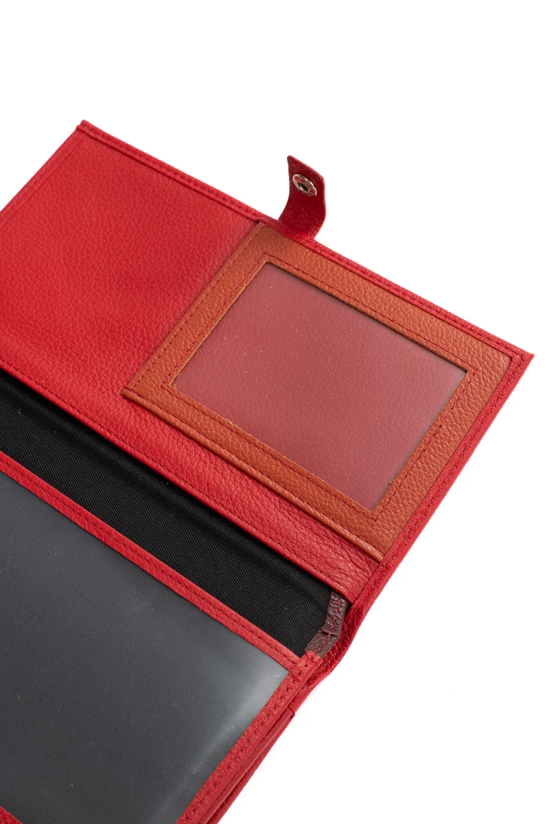 Compagnon de voyage - 2 volets - Stop RFID - Cuir