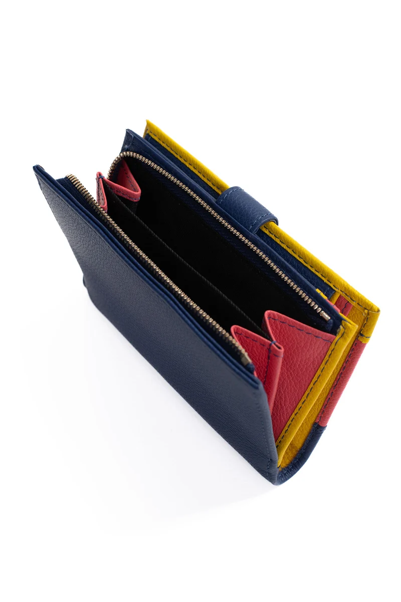 Portefeuille - 2 volets - Stop RFID - Cuir