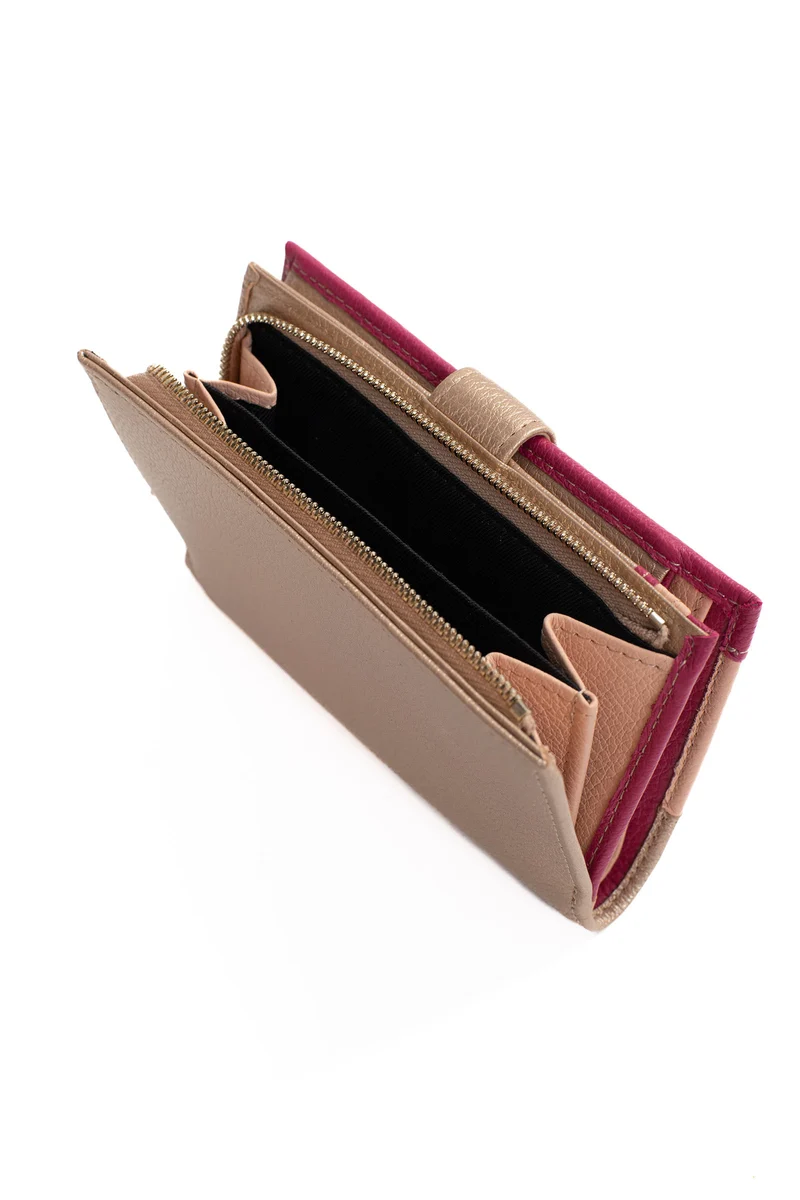 Portefeuille - 2 volets - Stop RFID - Cuir