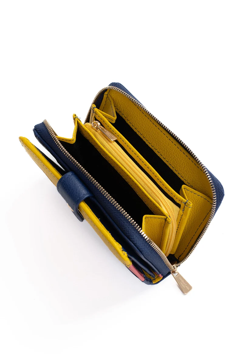 Portefeuille - 2 volets - Stop RFID - Cuir