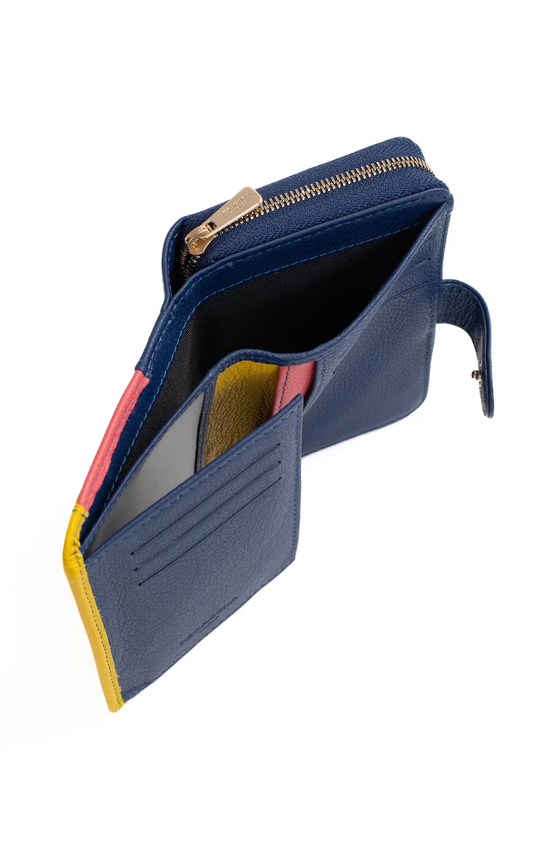 Portefeuille - 2 volets - Stop RFID - Cuir
