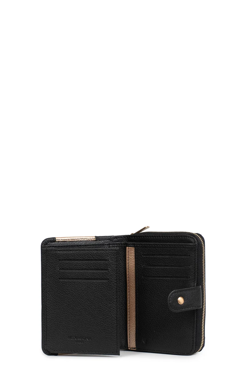 Portefeuille - 2 volets - Stop RFID - Cuir