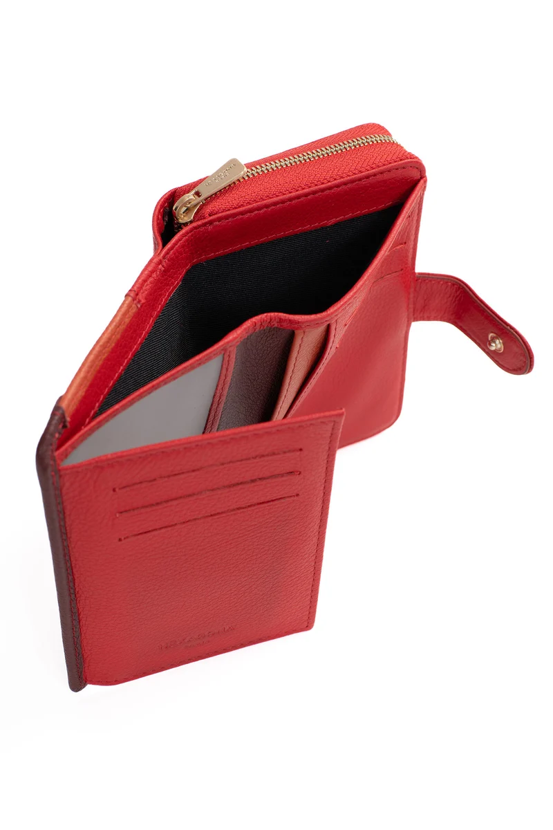 Portefeuille - 2 volets - Stop RFID - Cuir