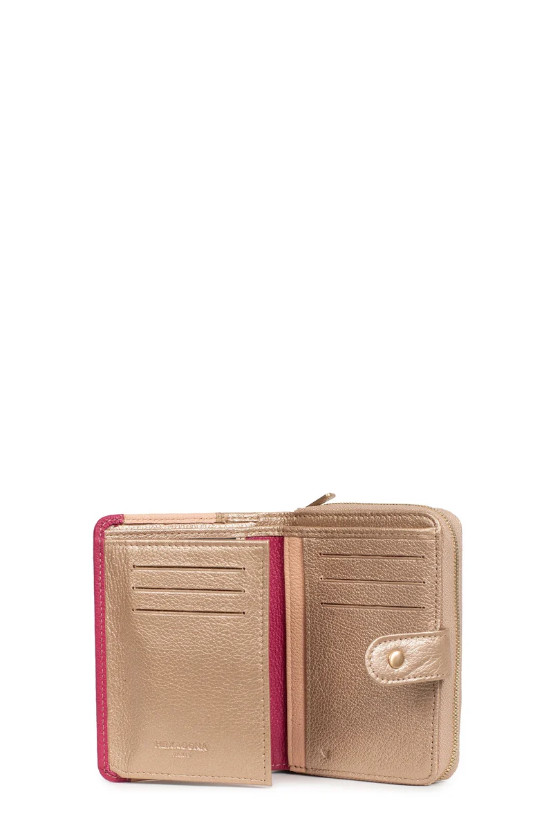 Portefeuille - 2 volets - Stop RFID - Cuir