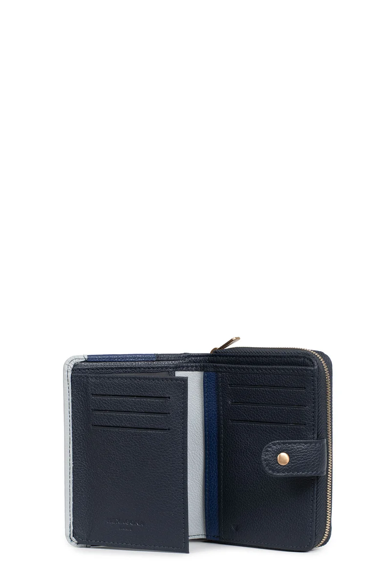 Portefeuille - 2 volets - Stop RFID - Cuir