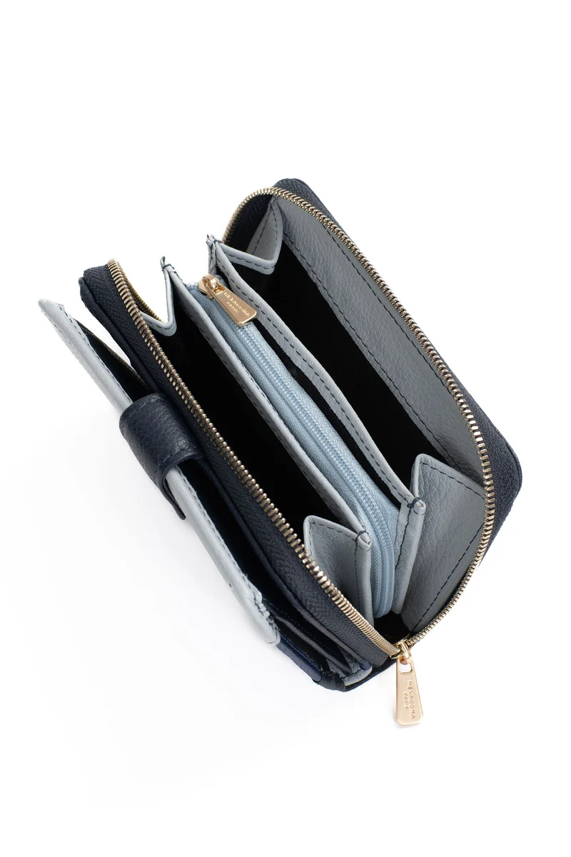 Portefeuille - 2 volets - Stop RFID - Cuir