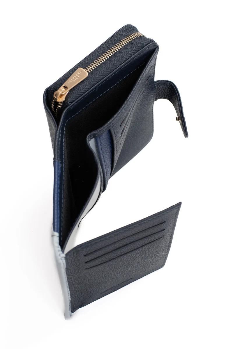 Portefeuille - 2 volets - Stop RFID - Cuir