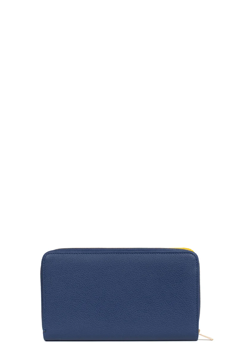 Compagnon de voyage - 1 volet - Stop RFID - Cuir