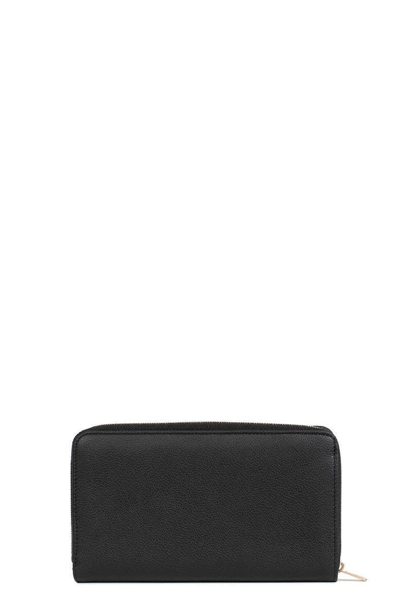 Compagnon de voyage - 1 volet - Stop RFID - Cuir