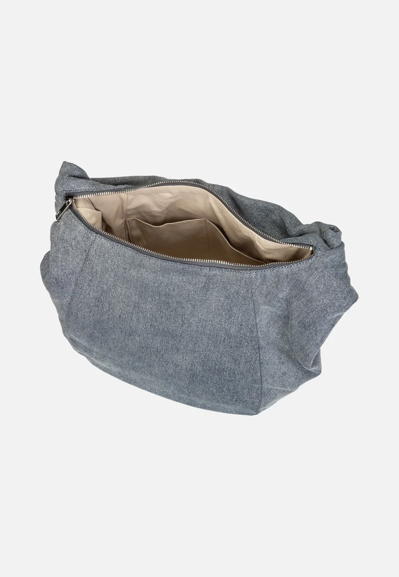 Farrah Hobo M Denim Blue Denim - Hobo Bag