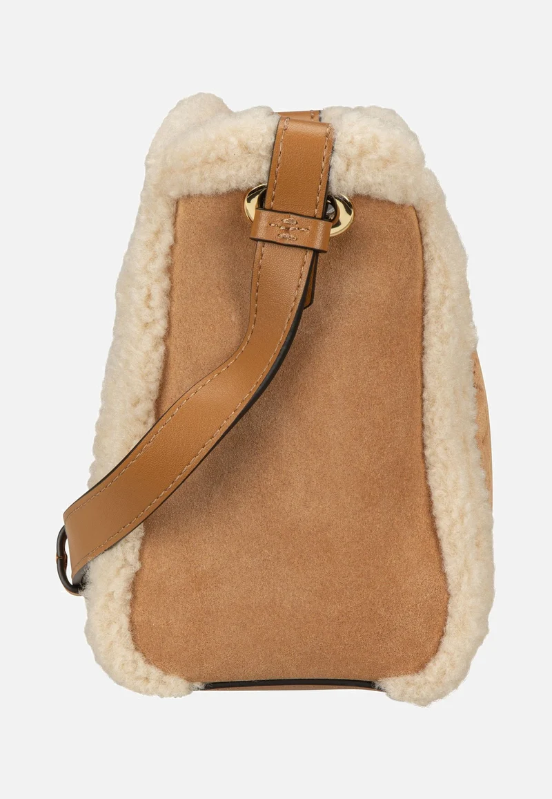 K/Circle SM Bucket Shearling Caramel - Crossbody Bag