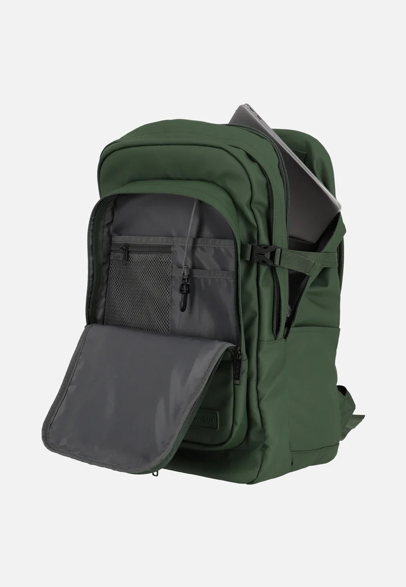 Basics Rollup Daypack Oliv - Rucksack