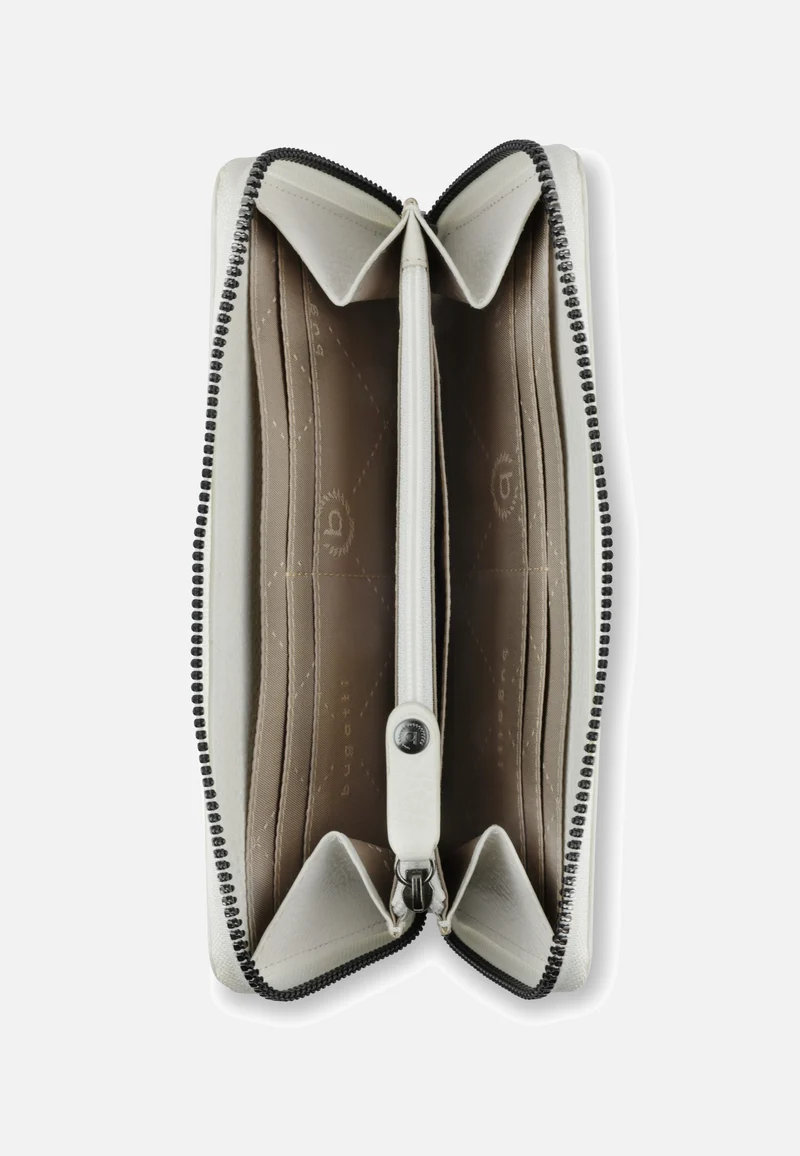 Elsa Long Ladies Zip Weiß - Portemonnaie