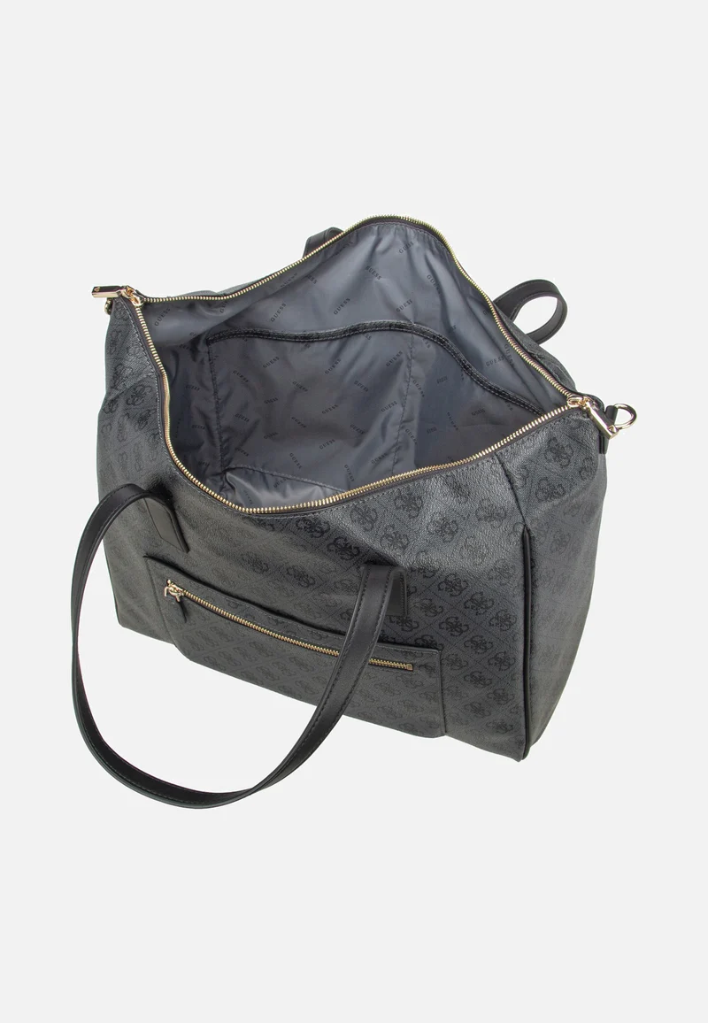 Latona Carryon Large Tote Coal Logo - Shopper