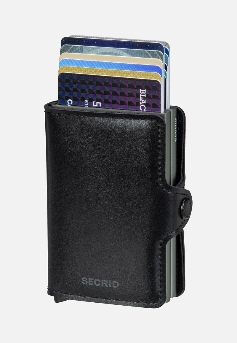 Twinwallet Mirum Plant-Based Black - Portemonnaie