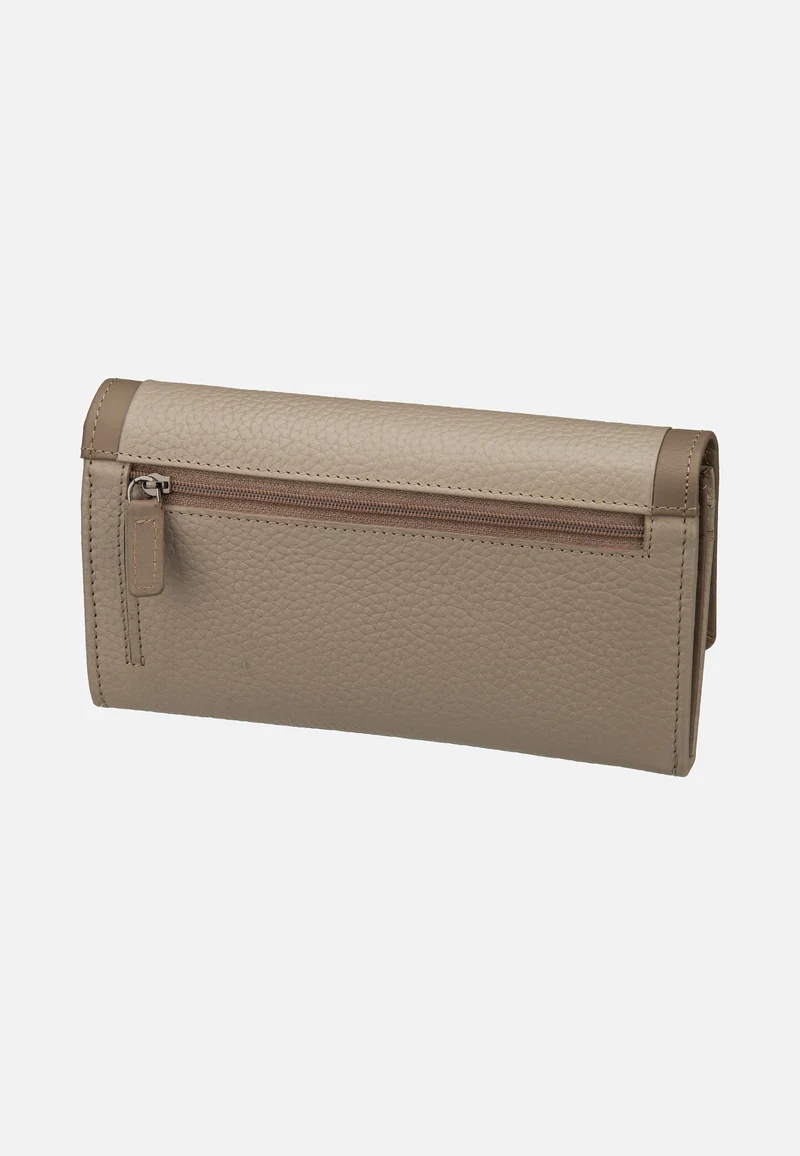 Sina Ladies Long With Flap Beige - Portemonnaie