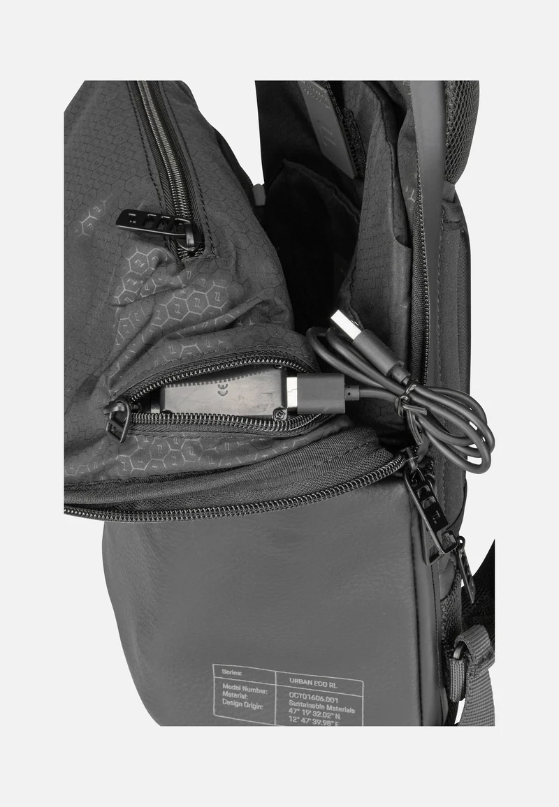 Urban Eco Leather XS Black - Rucksack