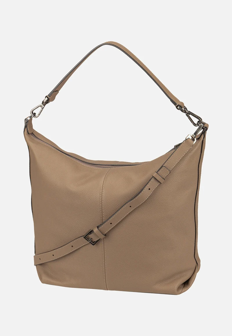 Paris M Pebble Neutral Gray - Hobo Bag