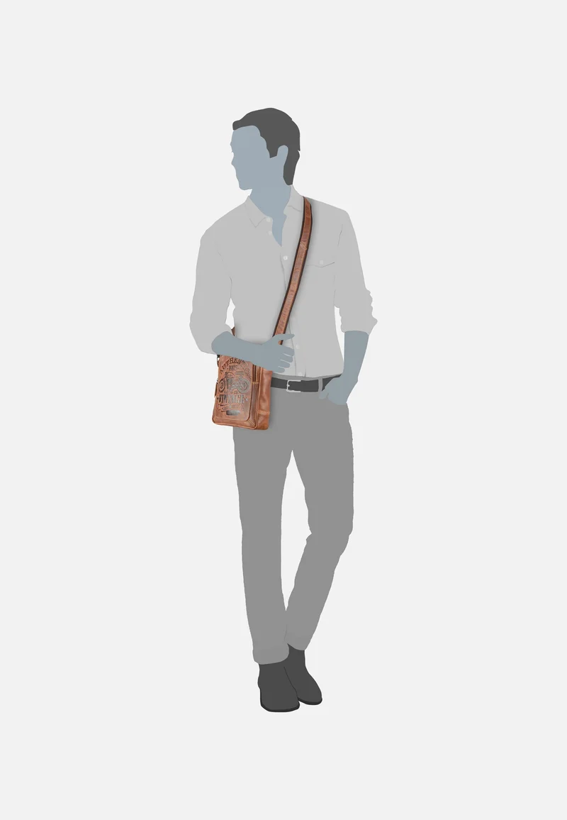Cafe Racer 0832 Antikbraun - Crossbody Bag