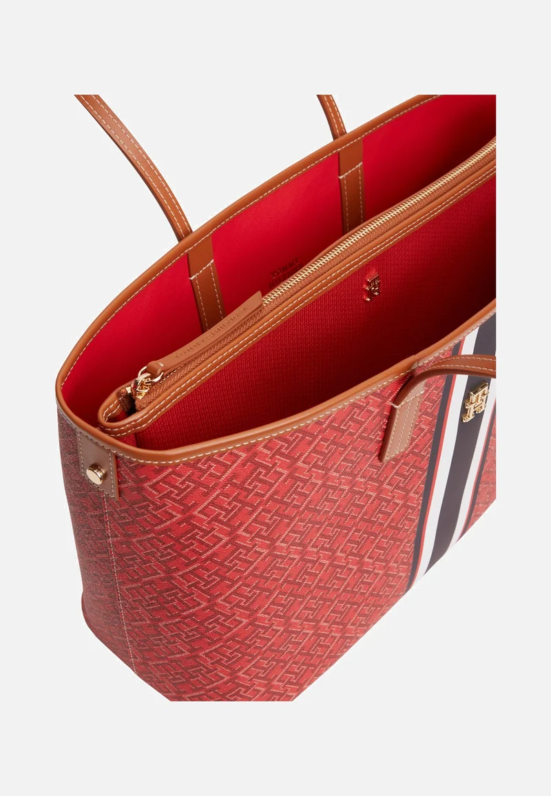 TH Monoplay Tote Stripe Le Red Mix - Shopper