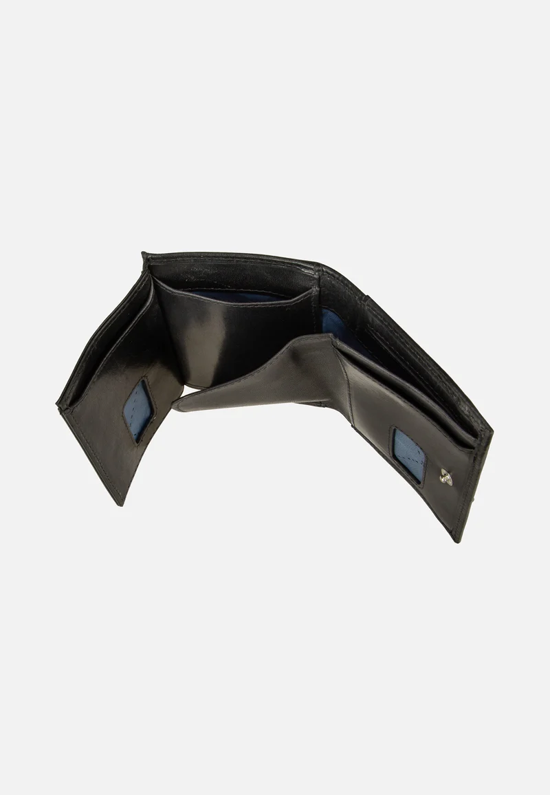 Secure Slim Mini Zip Special 1485R Schwarz - Portemonnaie