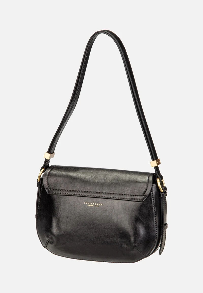 Federica Crossbody Nero/Oro - Crossbody Bag