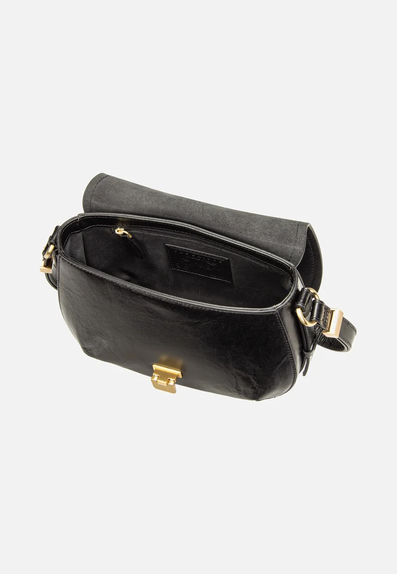 Federica Crossbody Nero/Oro - Crossbody Bag