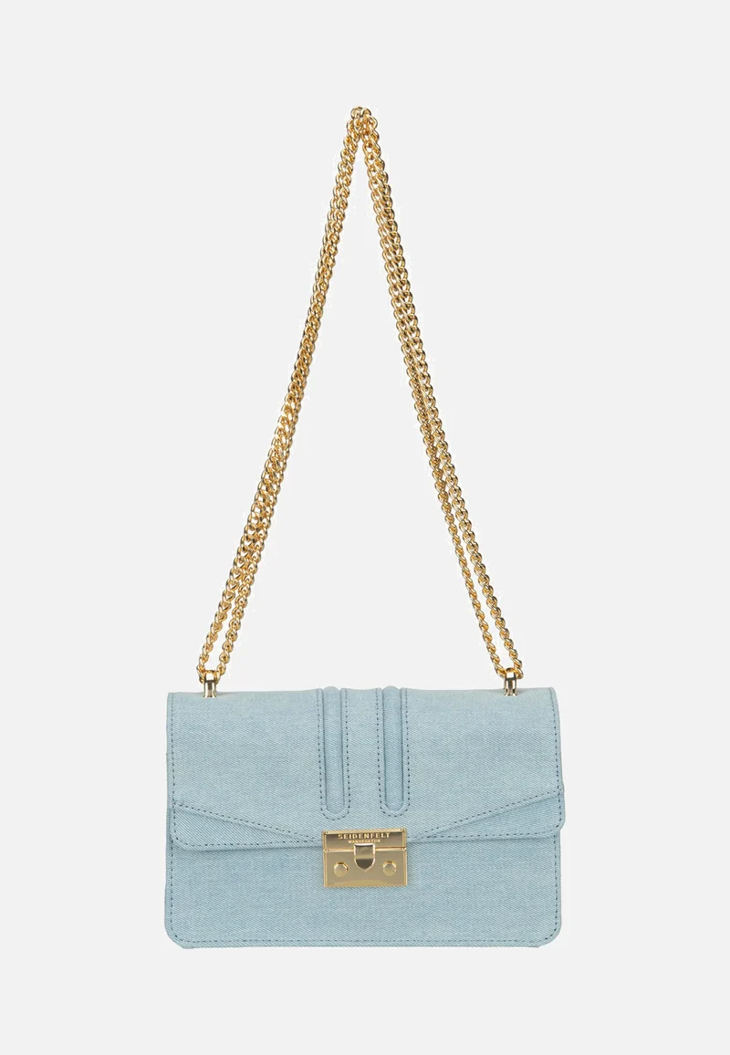 Roros East-West Denim In Blue - Abendtasche