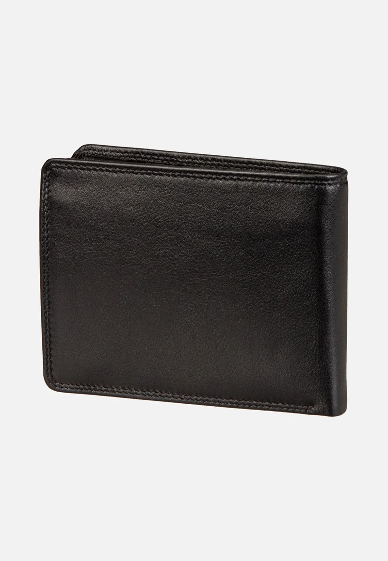 Golf RFID Coin Wallet 8Cs + Loop Black - Portemonnaie