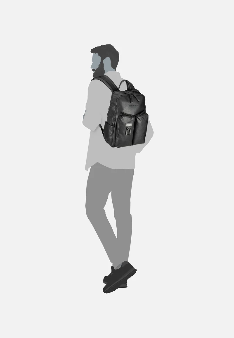 Harper 3869 RFID Nero - Rucksack