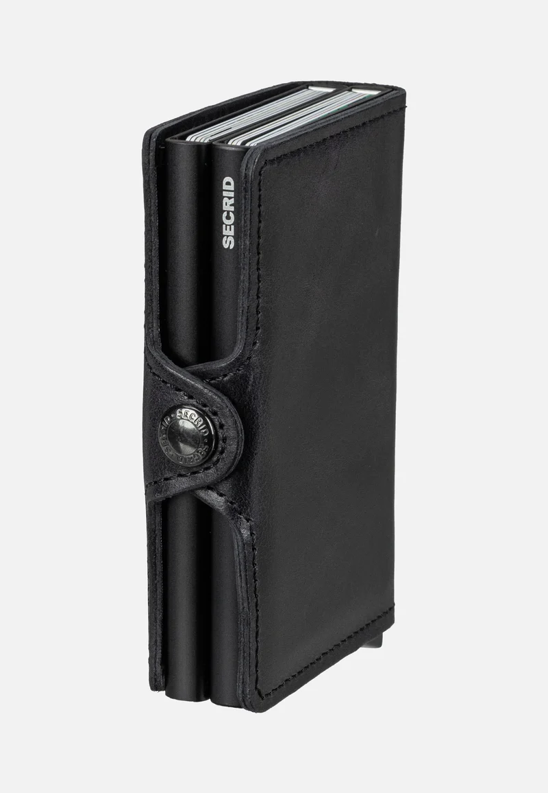 Twinwallet Vintage Black - Portemonnaie