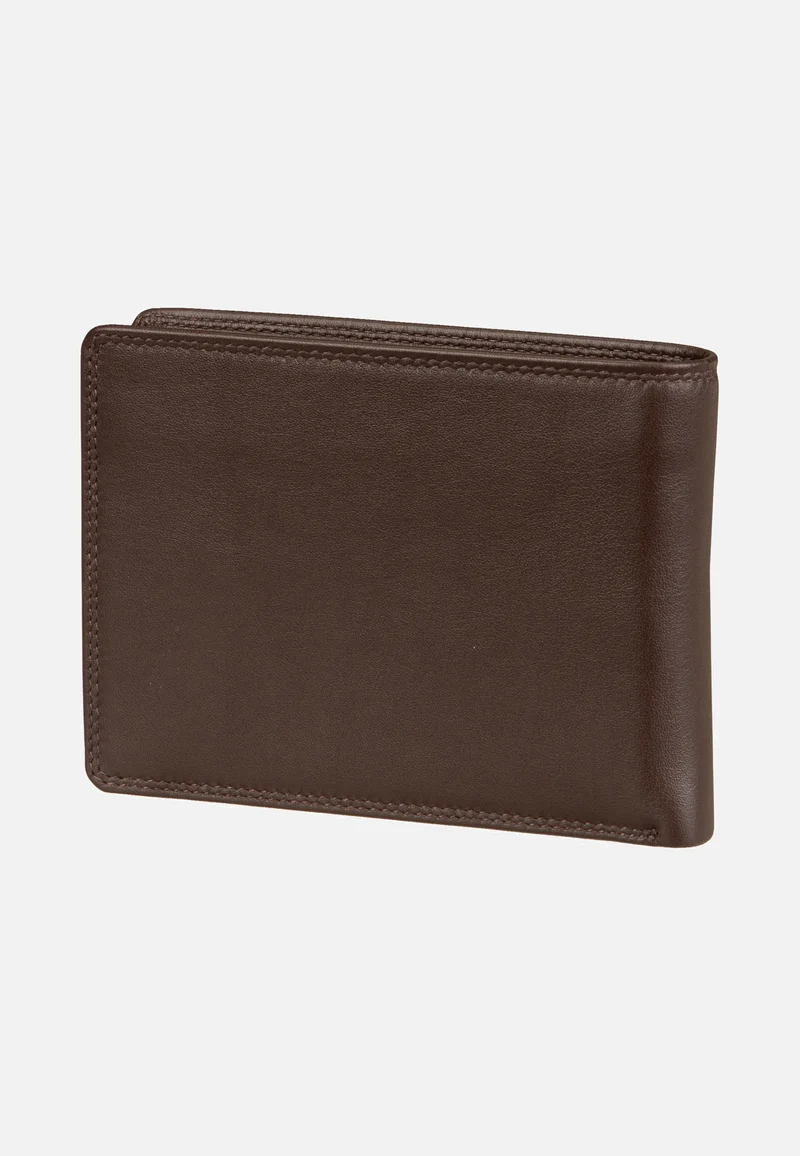 Golf RFID Coin Wallet 8Cs Braun - Portemonnaie