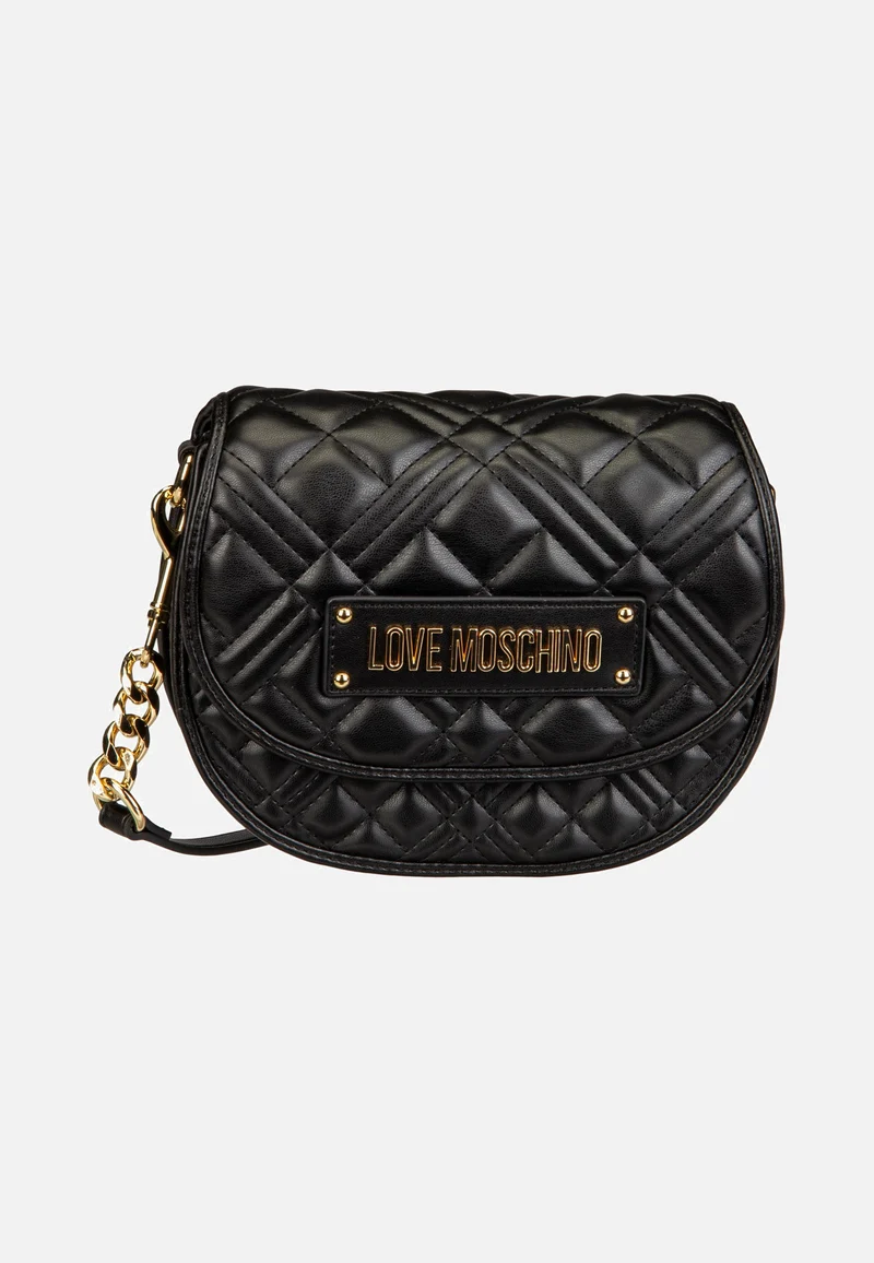 Quilted Bag 4112 Black/Gold - Crossbody Bag