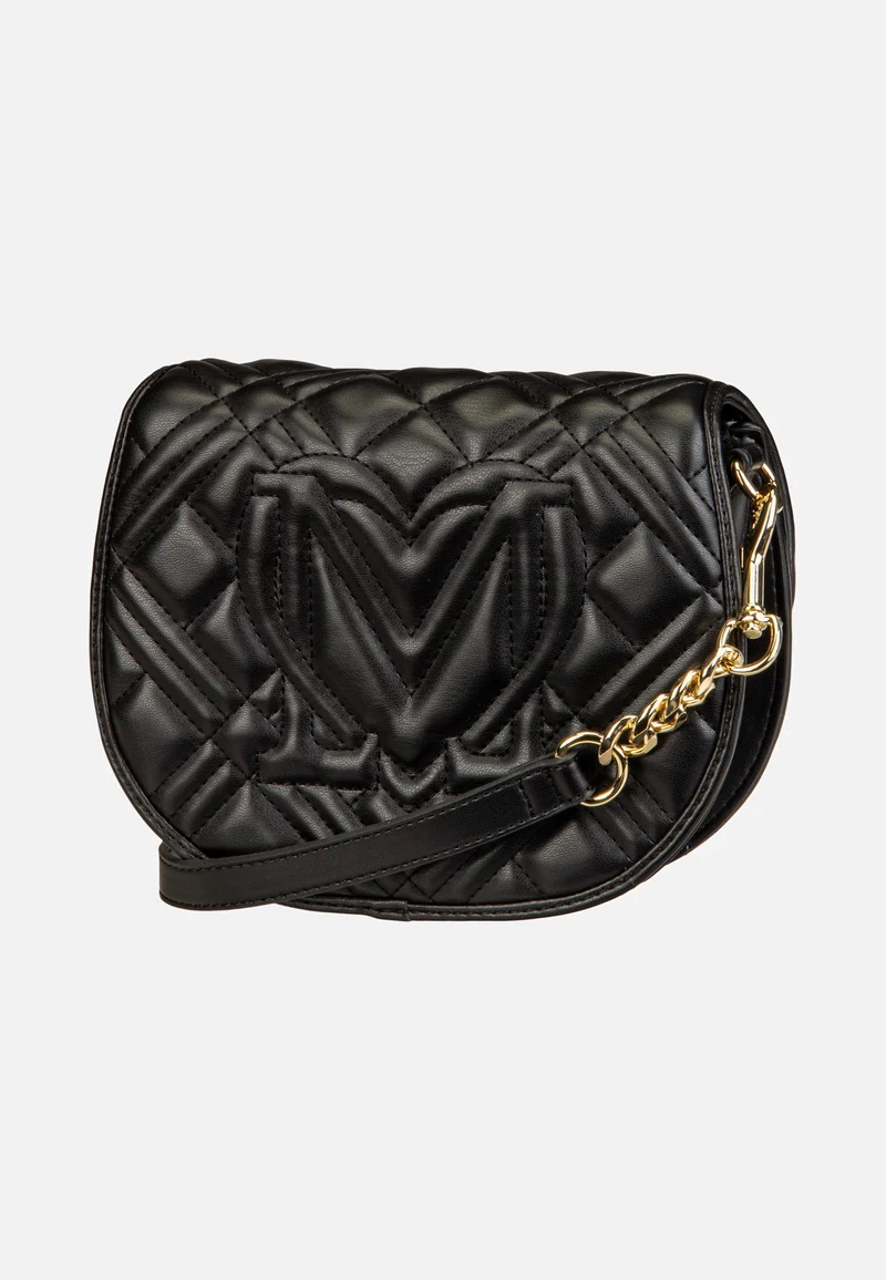 Quilted Bag 4112 Black/Gold - Crossbody Bag