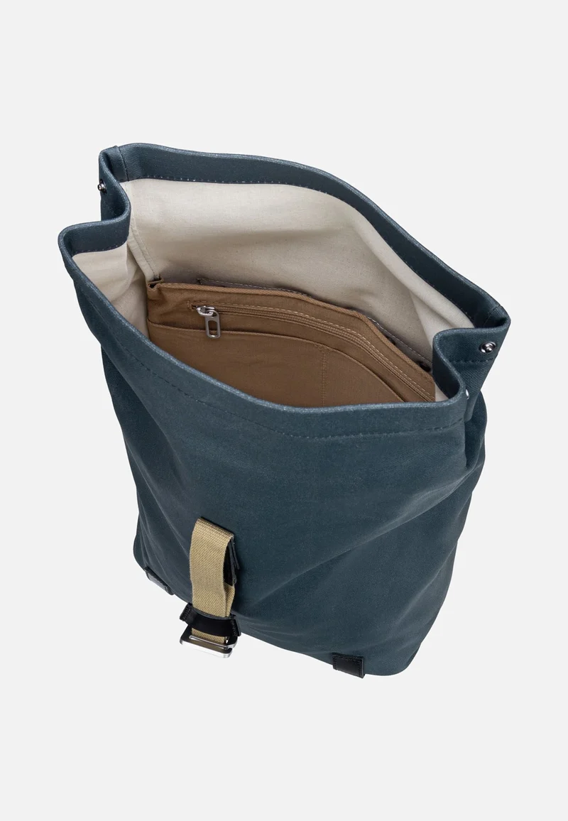 Pickwick Cotton Canvas 12 L Dark Blue - Rolltop Rucksack