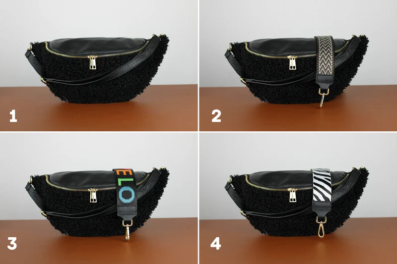 Teddy Bag - Schwarz (Gold)