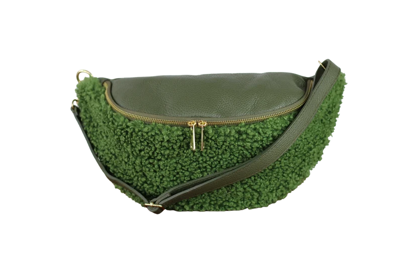 Teddy Bag - Khaki (Gold)
