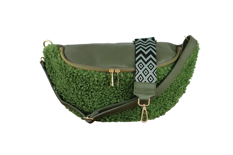 Teddy Bag - Khaki (Gold)