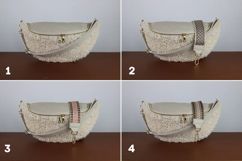 Teddy Bag - Beige (Gold)