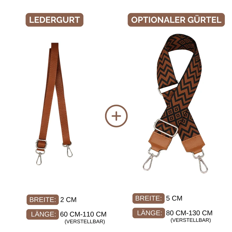 Lucia - Cognac Braun